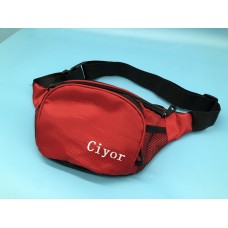 Ciyor Red Urban Adventure，Waist Pack ，Compact, Stylish, and VersatileFive